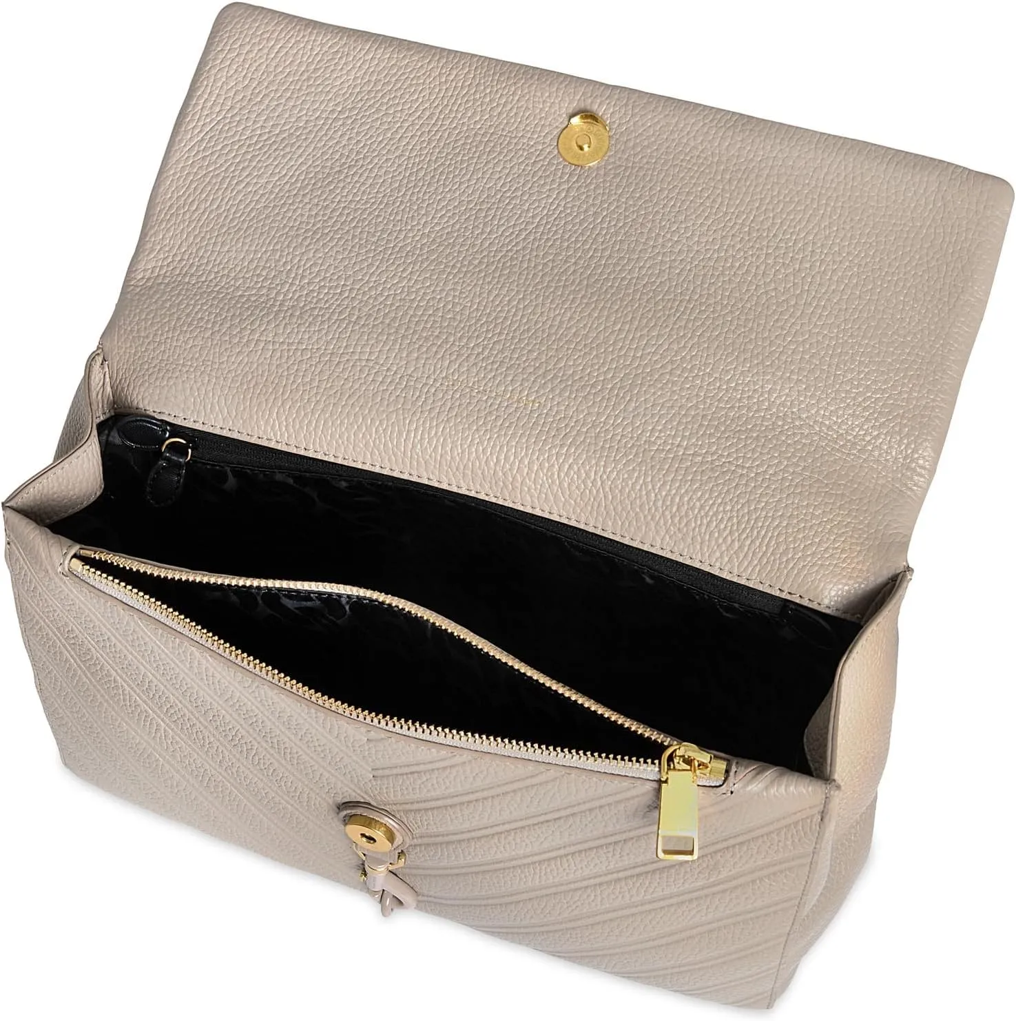 Rebecca Minkoff Edie Emboss Lg Shoulder