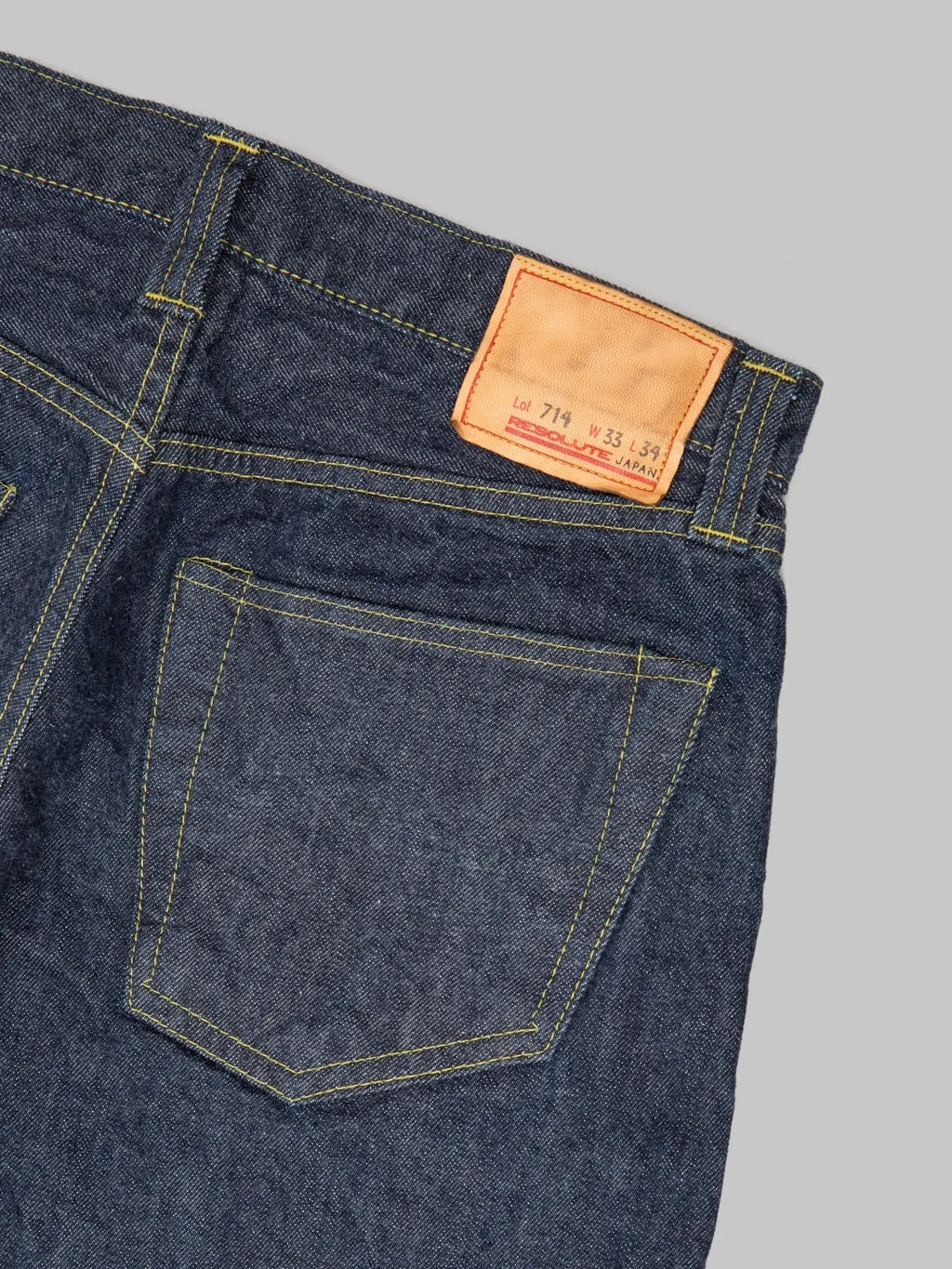Resolute 714 13.5oz WWII Model Regular Straight Jeans