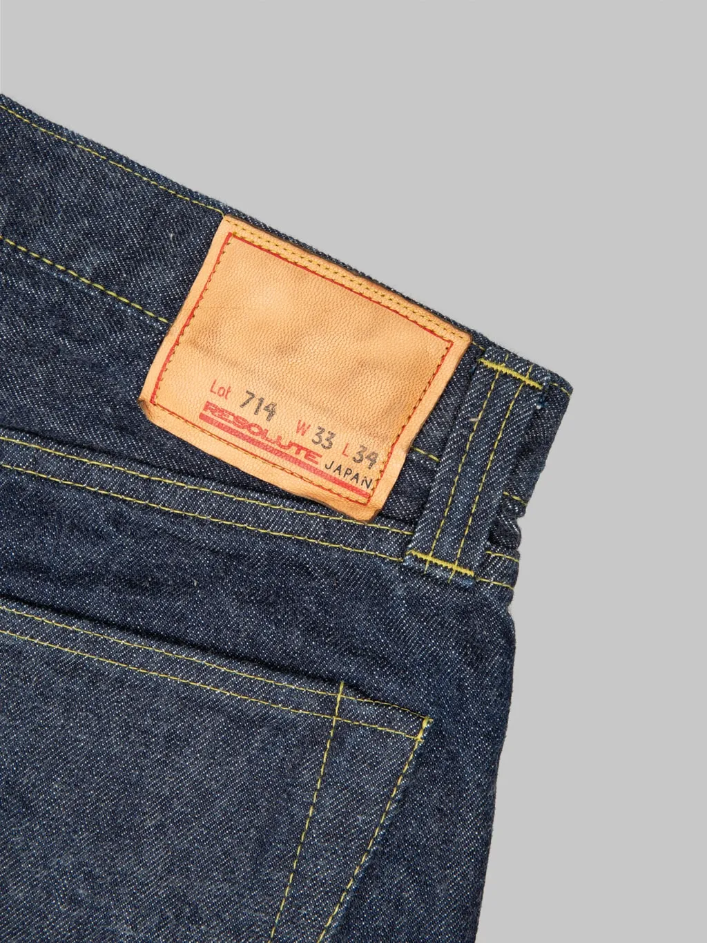 Resolute 714 13.5oz WWII Model Regular Straight Jeans