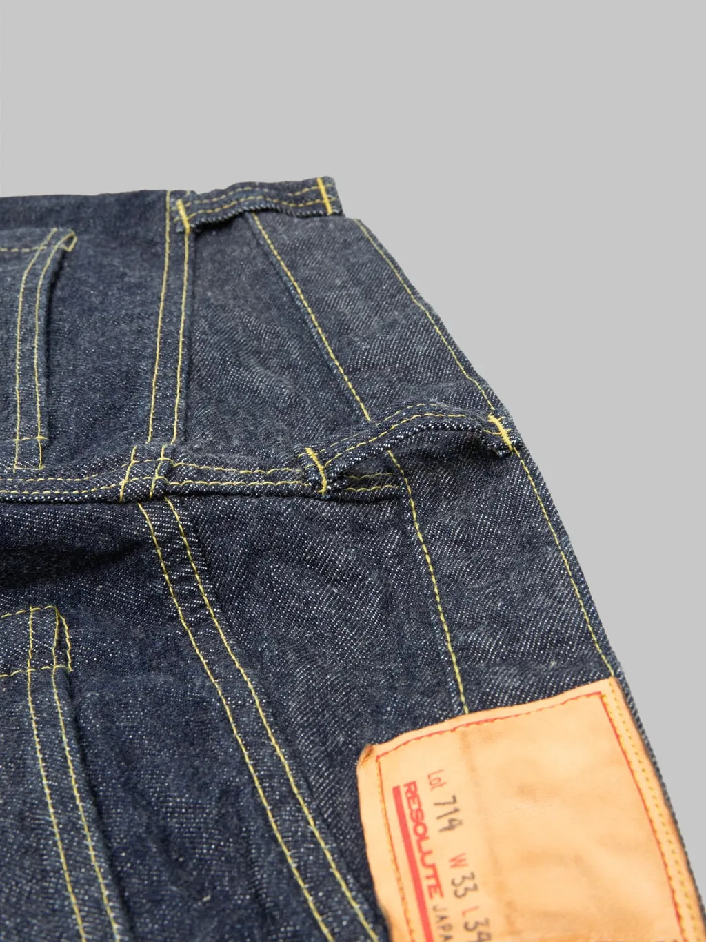 Resolute 714 13.5oz WWII Model Regular Straight Jeans