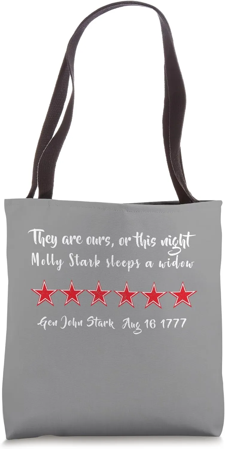 Revolutionary War John Stark Battle Bennington 1777 Rustic Tote Bag