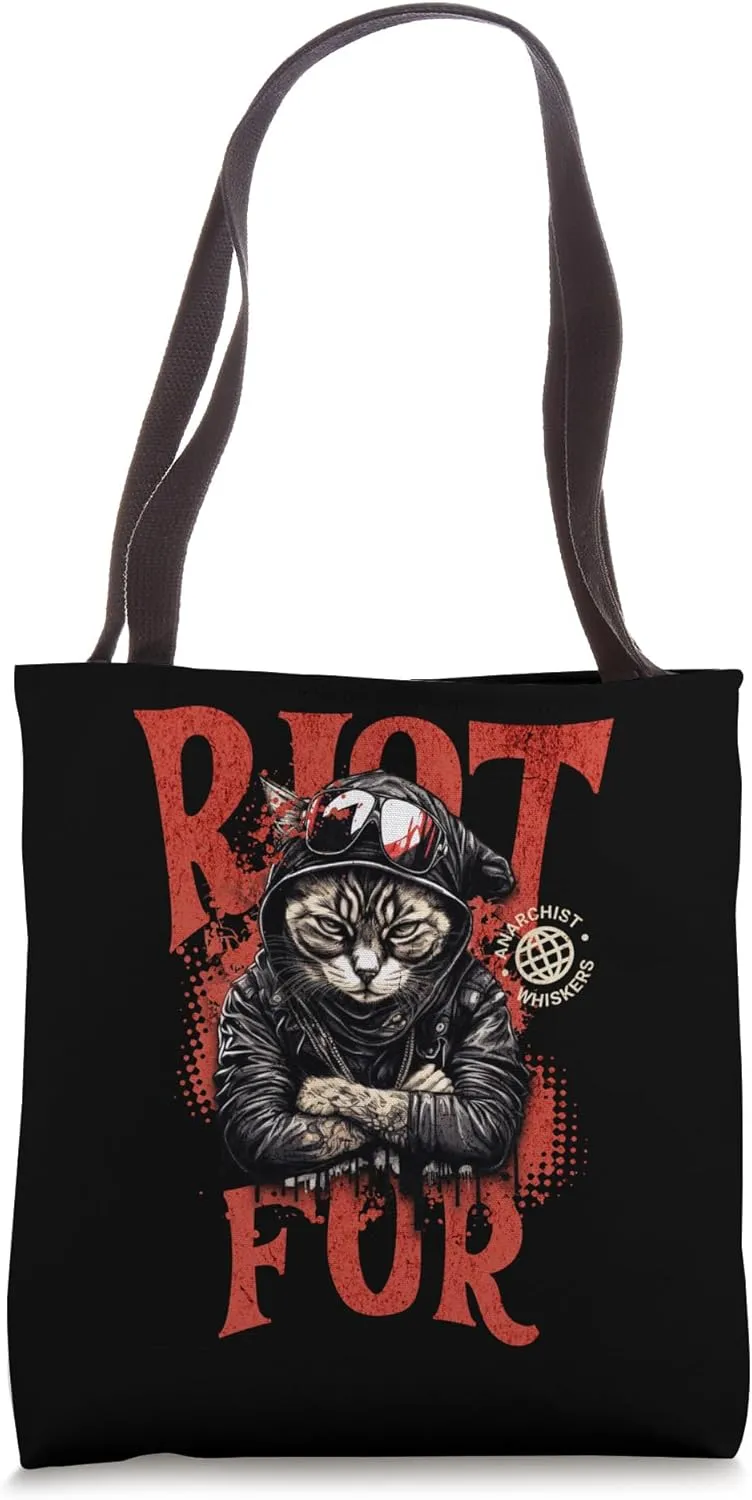 Riot Fur Revolution Tote Bag