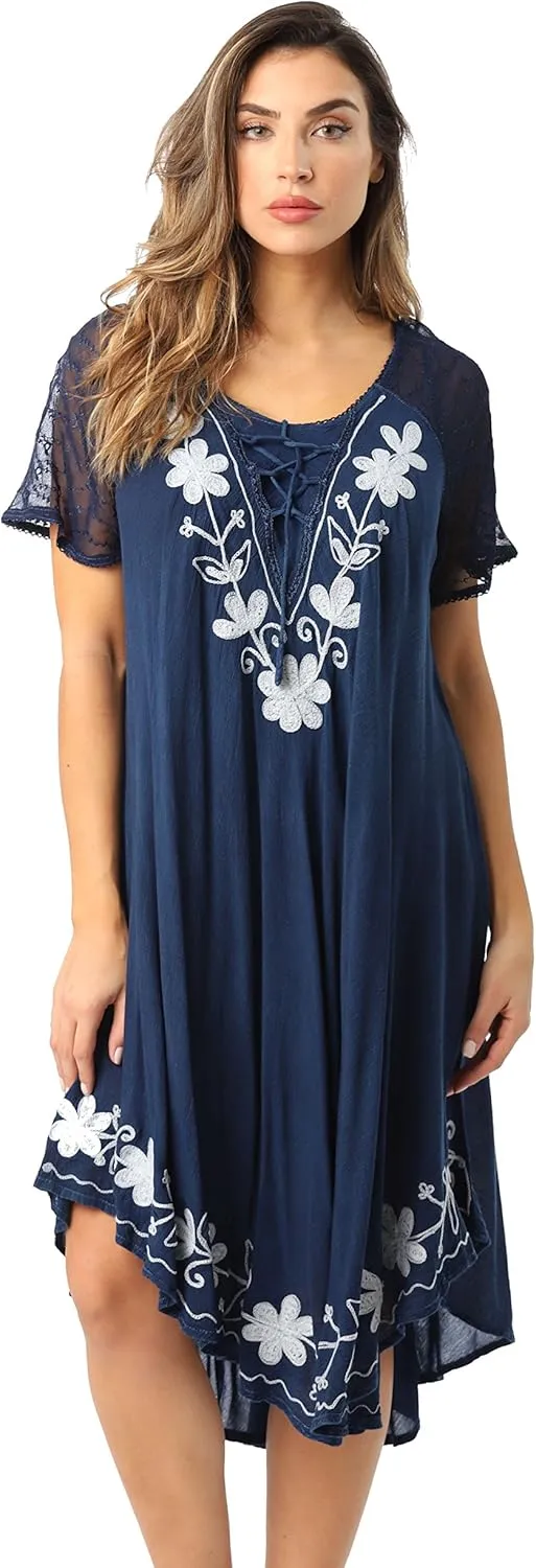 Riviera Sun Short Sleeve Dresses for Women