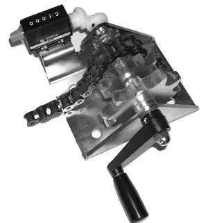 Roller Chain Link Counter - Made In USA