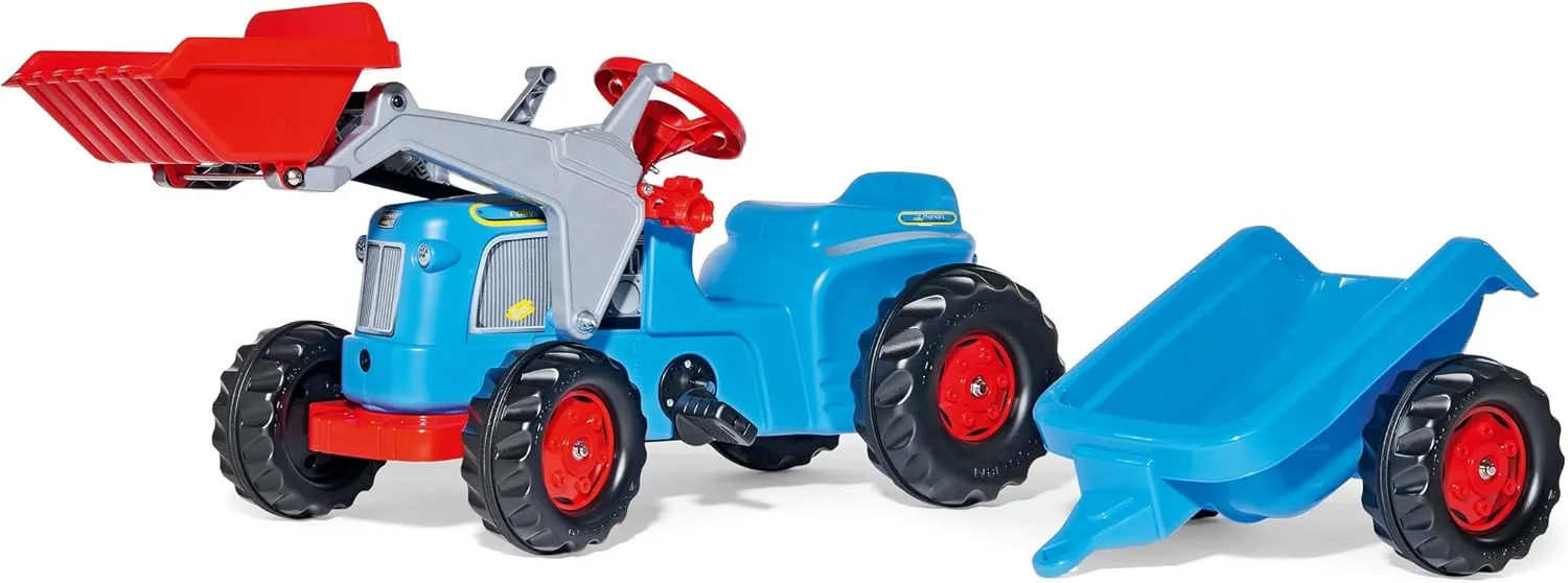 Rolly Classic Tractor with Kid Trailer and Frontloader