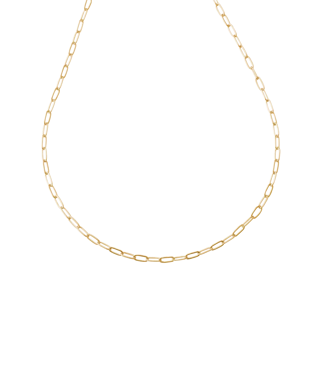 RUE CHAIN NECKLACE (18K GOLD PLATED)