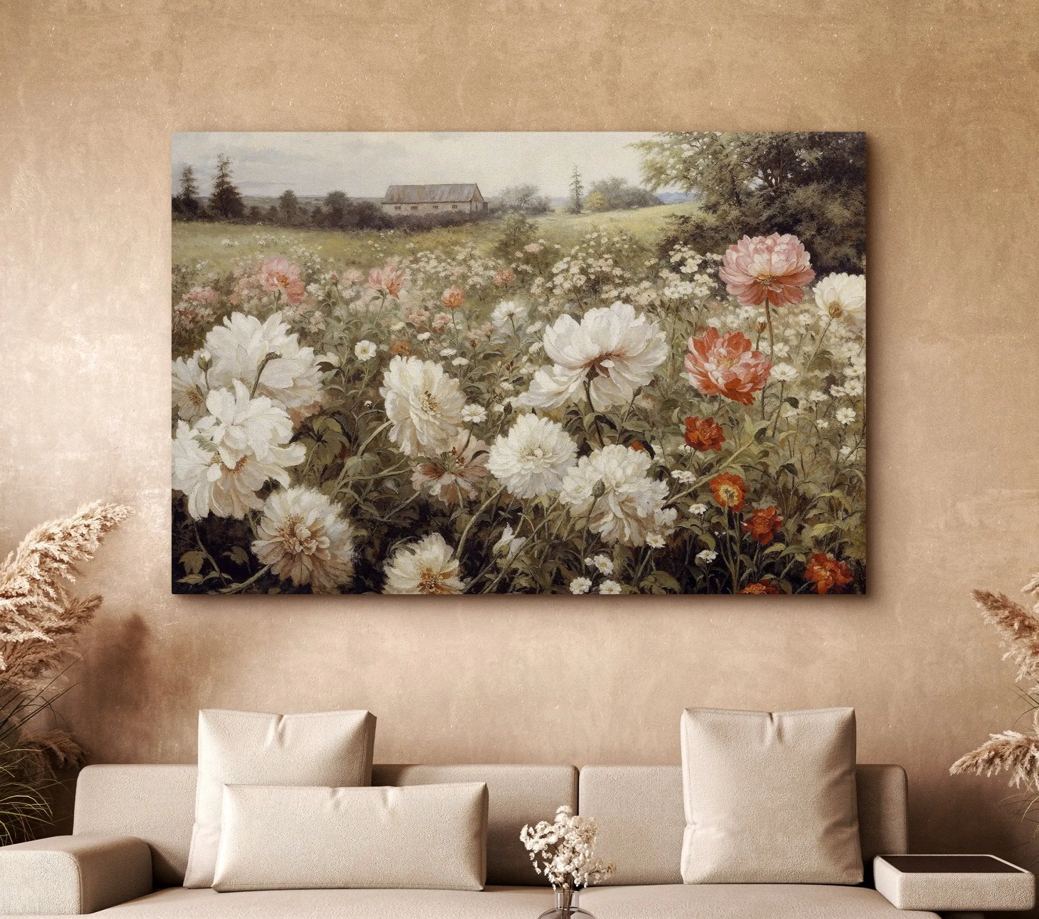 Rustic Bucolic Blossoms Flower Garden