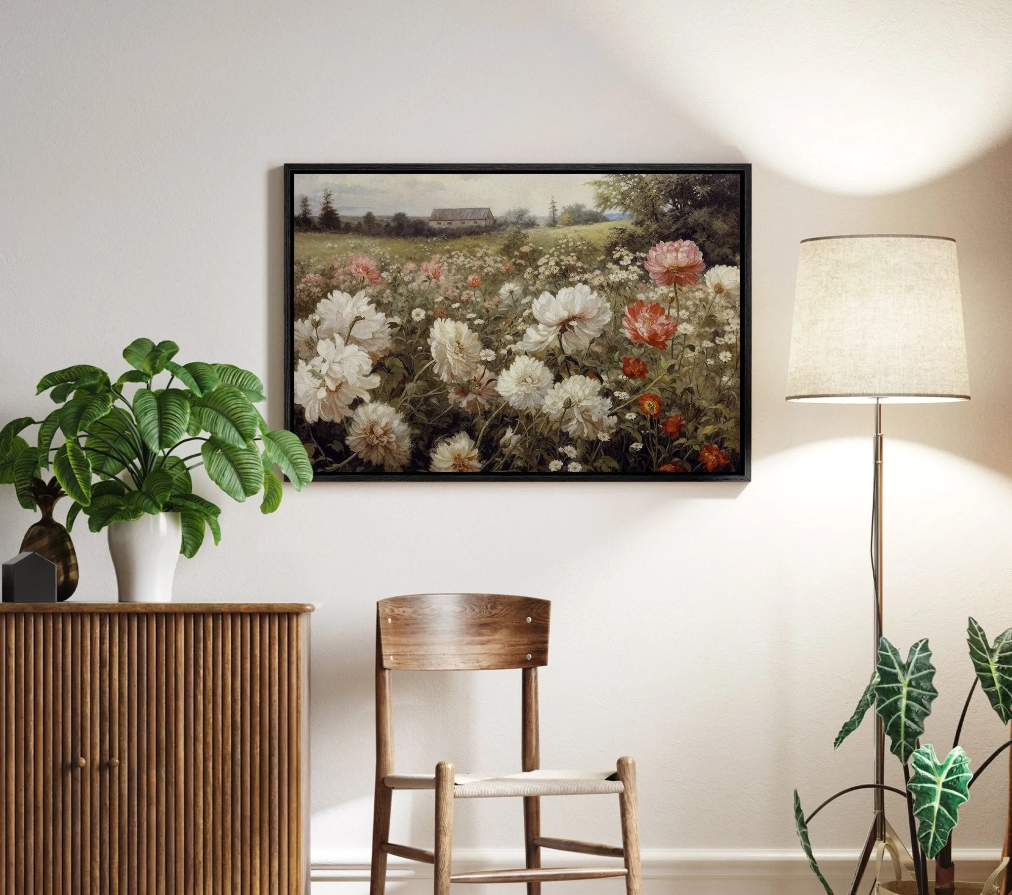 Rustic Bucolic Blossoms Flower Garden