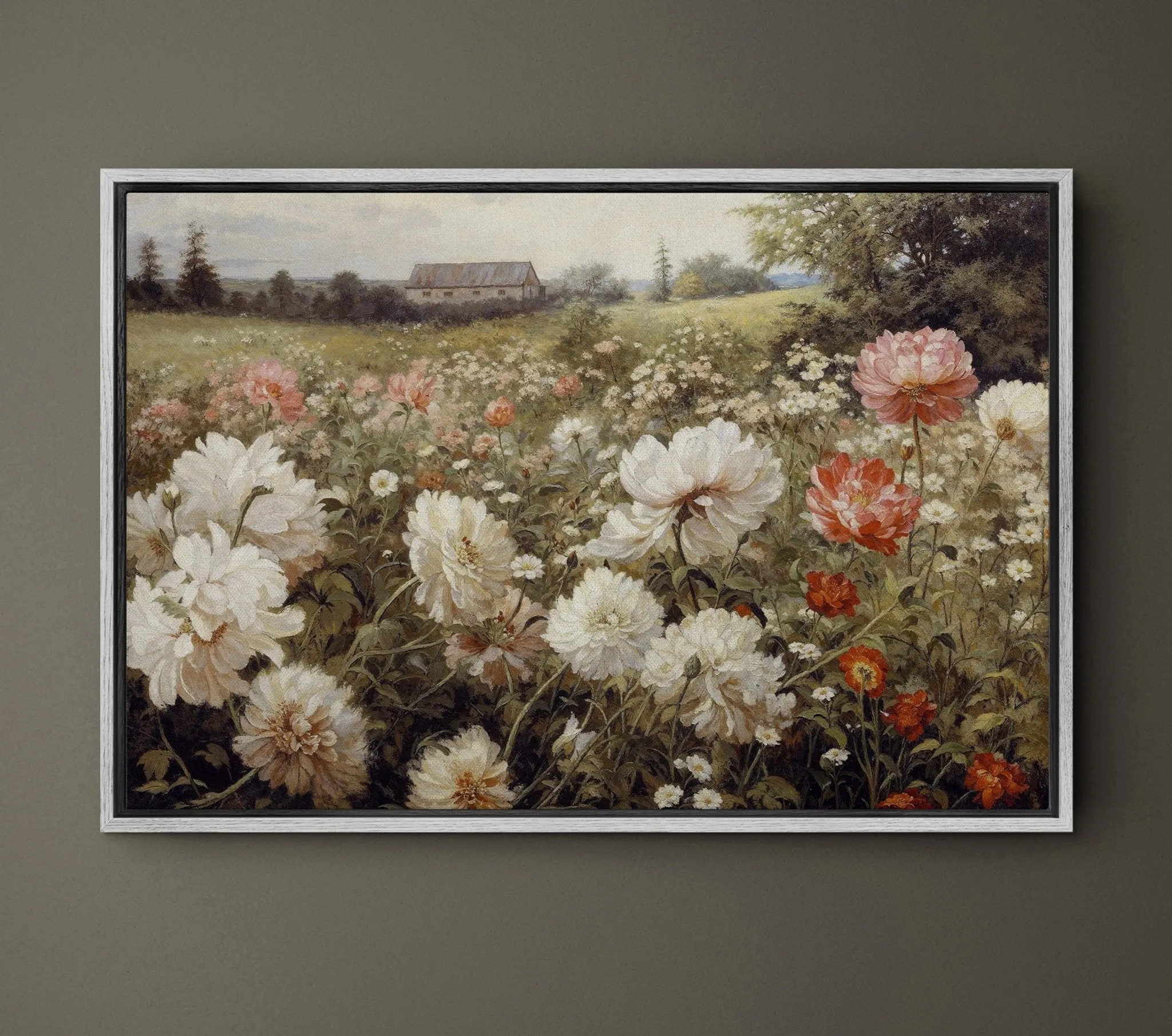 Rustic Bucolic Blossoms Flower Garden