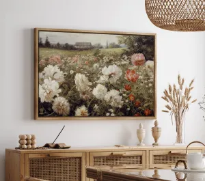 Rustic Bucolic Blossoms Flower Garden