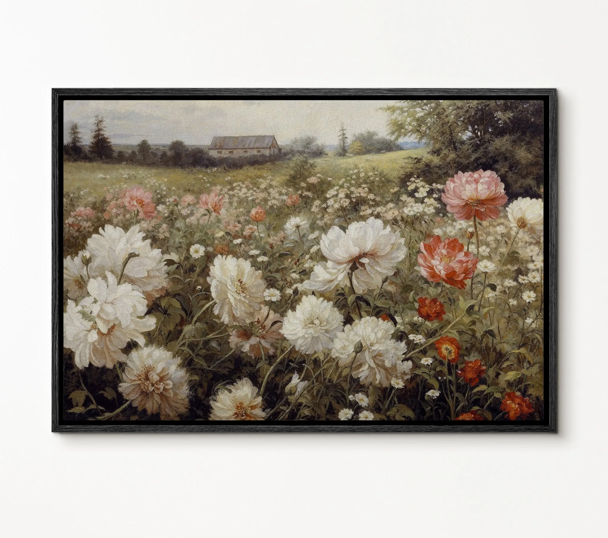Rustic Bucolic Blossoms Flower Garden