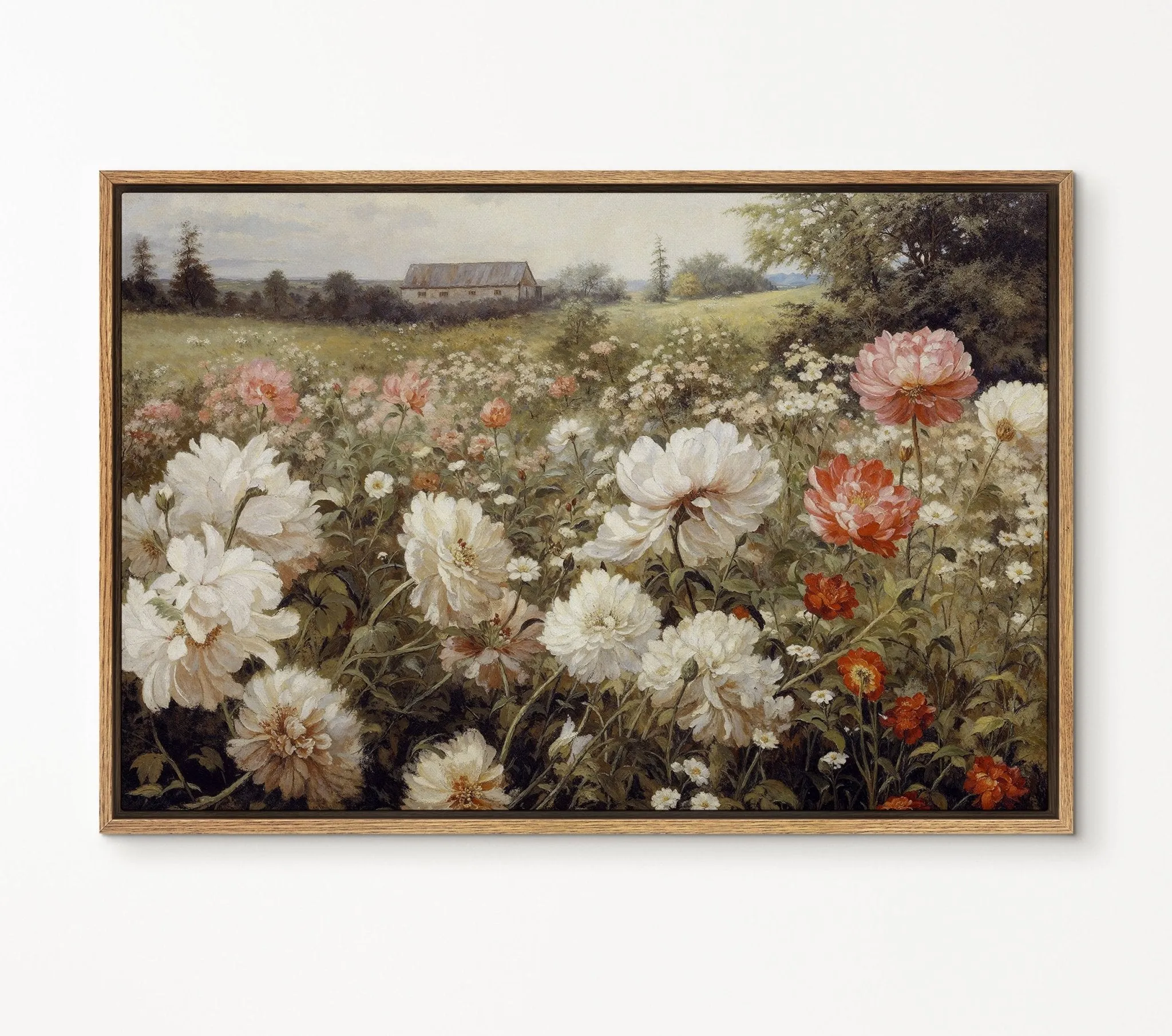 Rustic Bucolic Blossoms Flower Garden