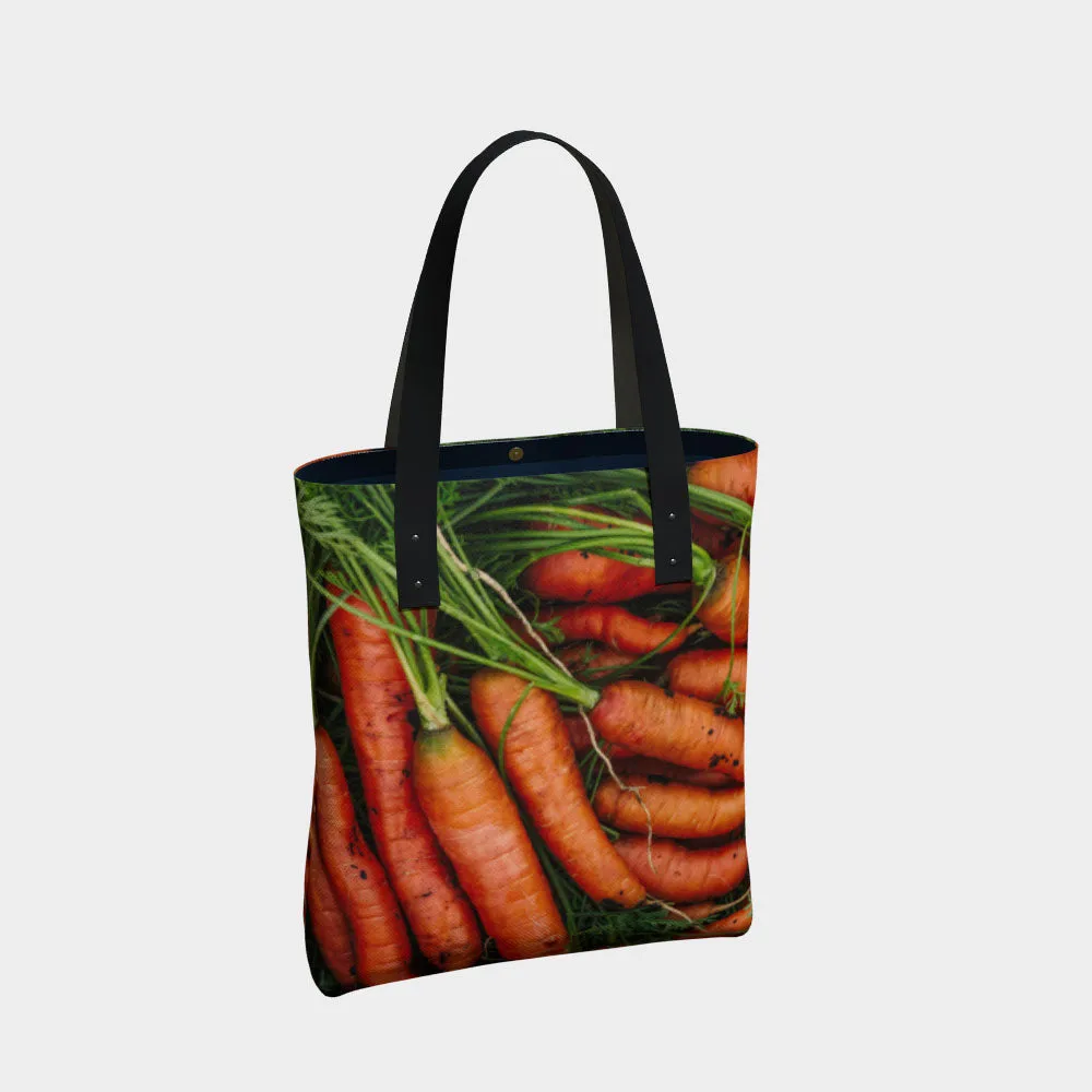 Rustic Carrots Luxury Tote
