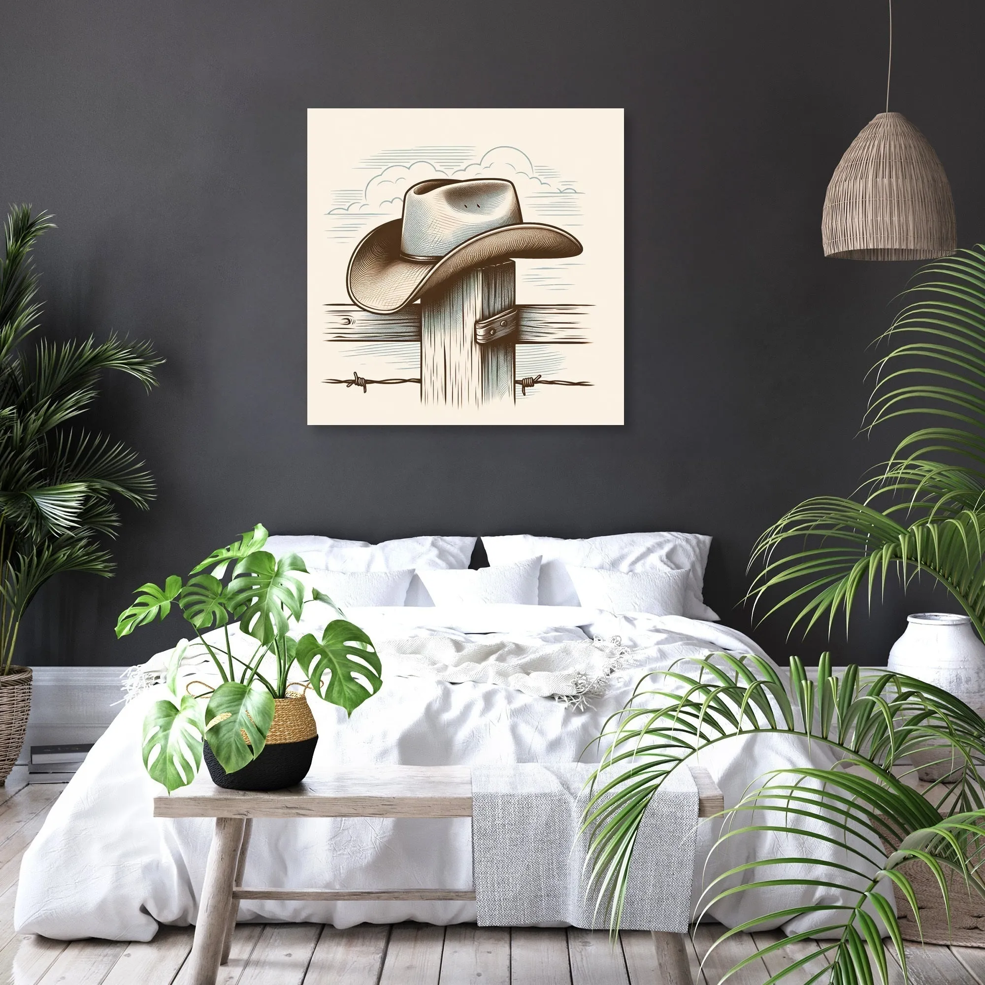Rustic Charm Canvas