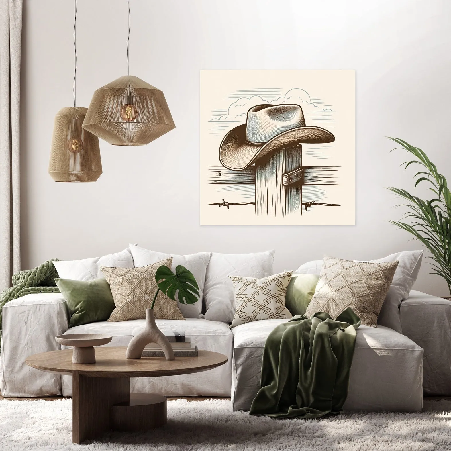 Rustic Charm Canvas