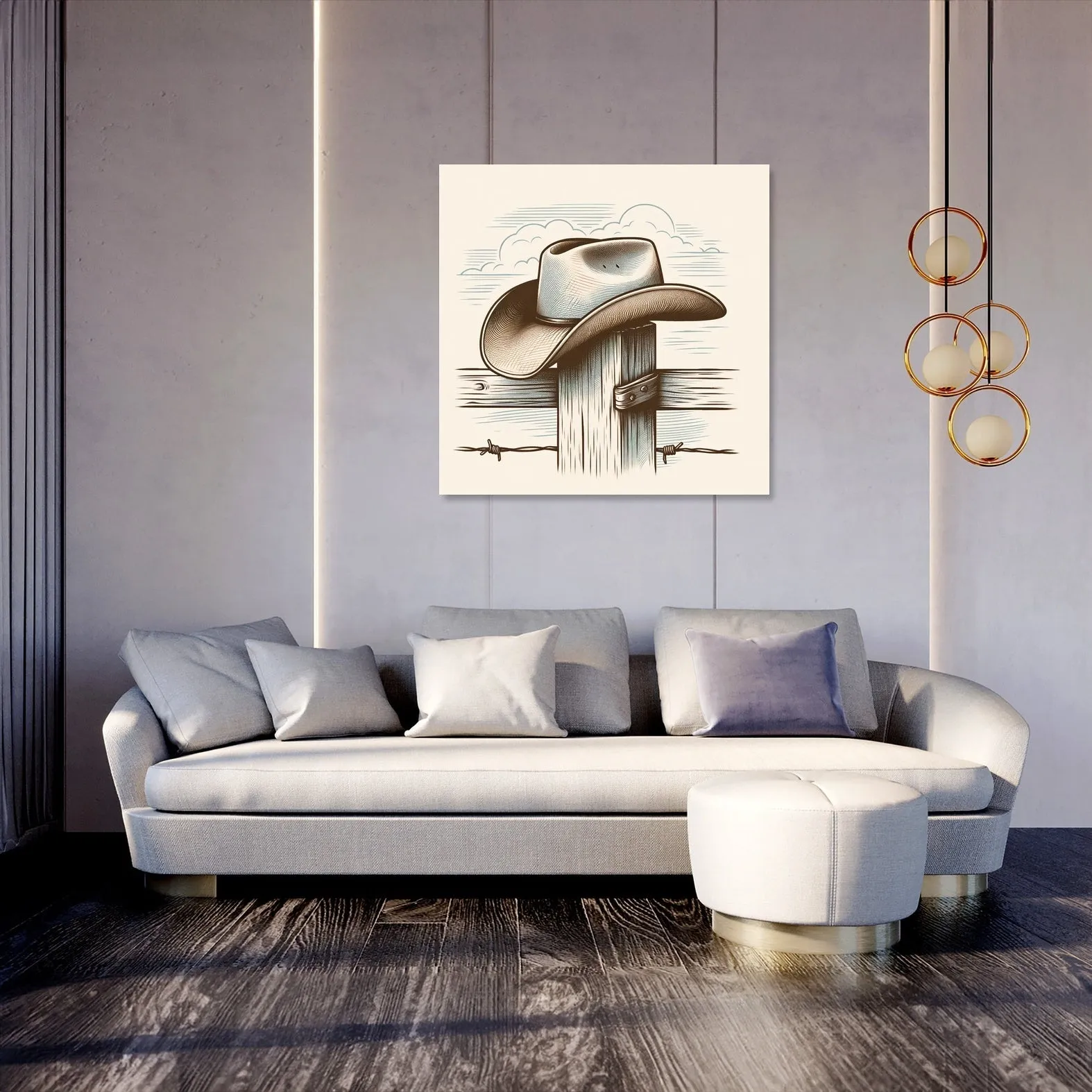 Rustic Charm Canvas
