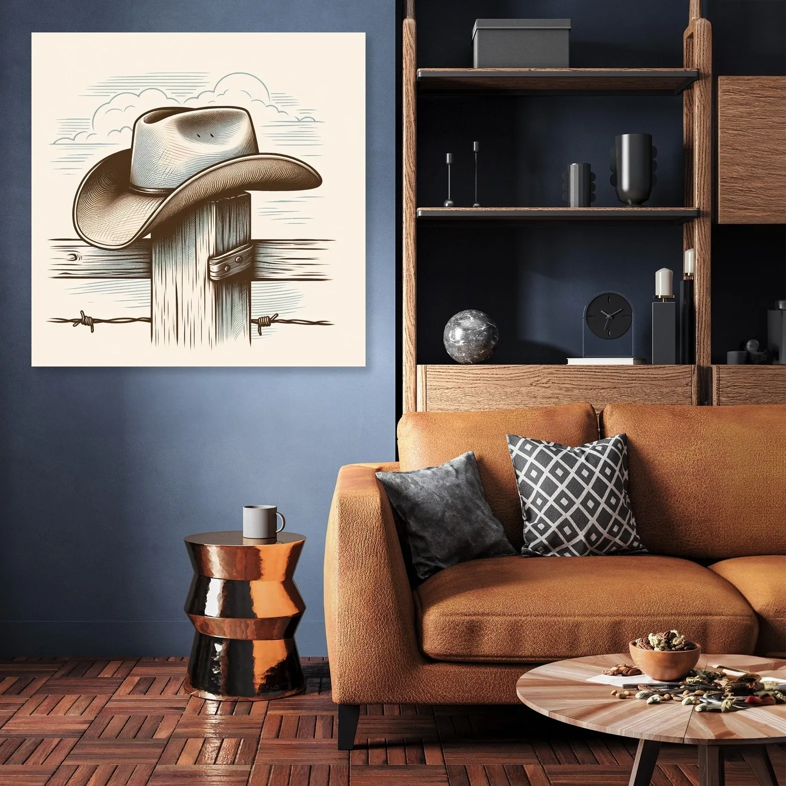 Rustic Charm Canvas
