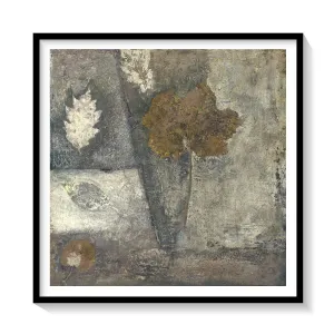 Rustic Fall Leaf Painting I