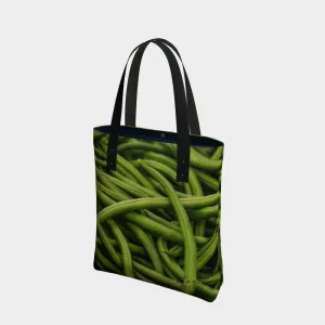 Rustic Green Beans Luxury Tote