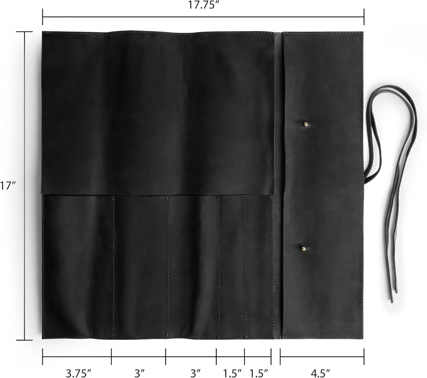 Rustic Leather Knife Roll Case, Durable Chef Knife Bag for Professional Chefs, Knife Roll Bag, Portable Carrying Case for Knives and Tools, Ideal for Culinary Travel, Knife Bags for Chefs Professional