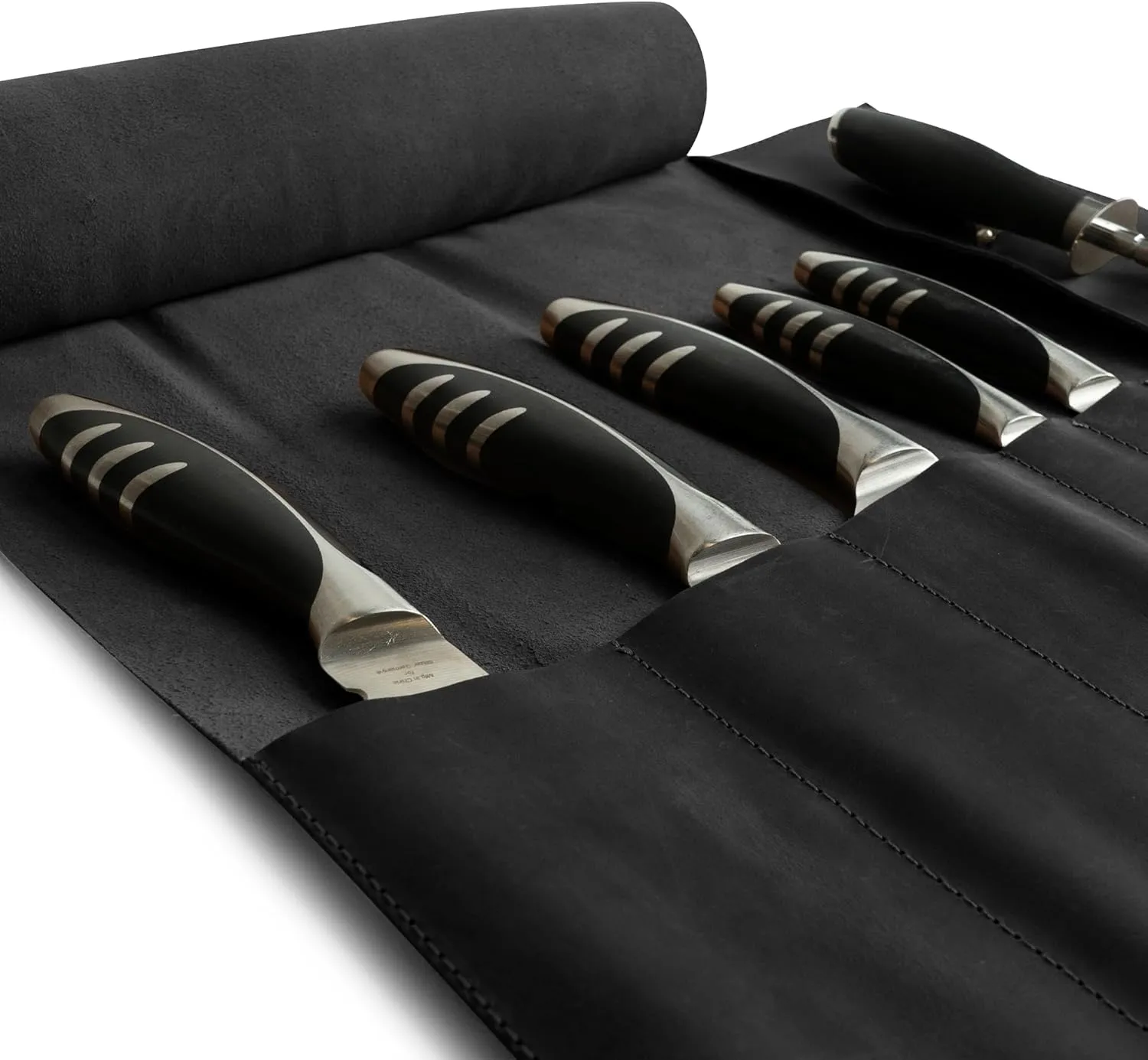 Rustic Leather Knife Roll Case, Durable Chef Knife Bag for Professional Chefs, Knife Roll Bag, Portable Carrying Case for Knives and Tools, Ideal for Culinary Travel, Knife Bags for Chefs Professional