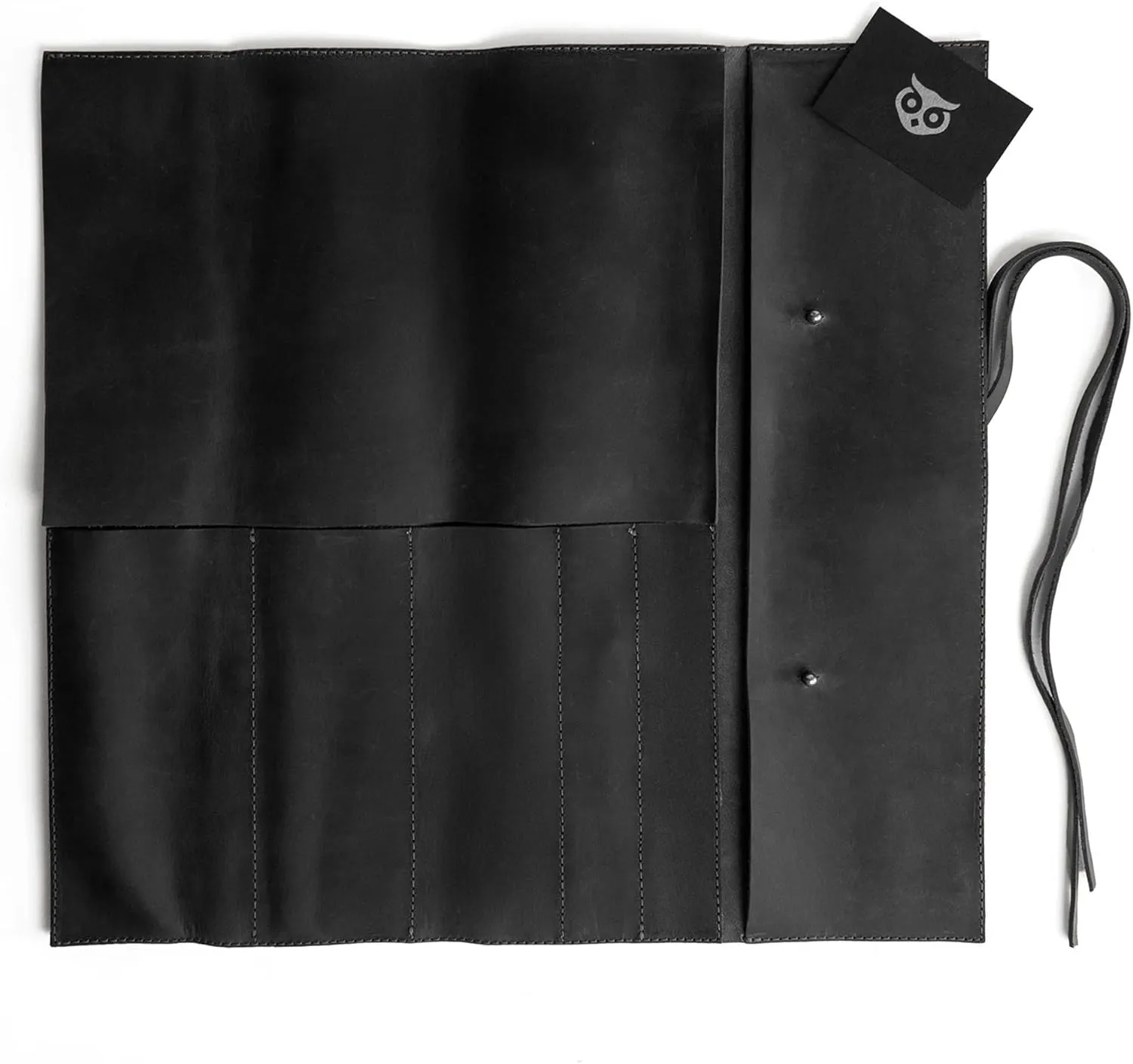 Rustic Leather Knife Roll Case, Durable Chef Knife Bag for Professional Chefs, Knife Roll Bag, Portable Carrying Case for Knives and Tools, Ideal for Culinary Travel, Knife Bags for Chefs Professional