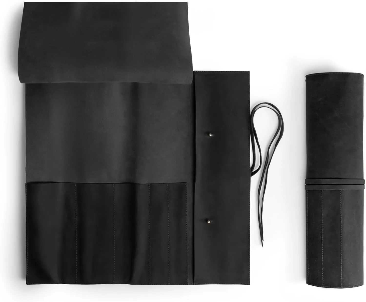 Rustic Leather Knife Roll Case, Durable Chef Knife Bag for Professional Chefs, Knife Roll Bag, Portable Carrying Case for Knives and Tools, Ideal for Culinary Travel, Knife Bags for Chefs Professional