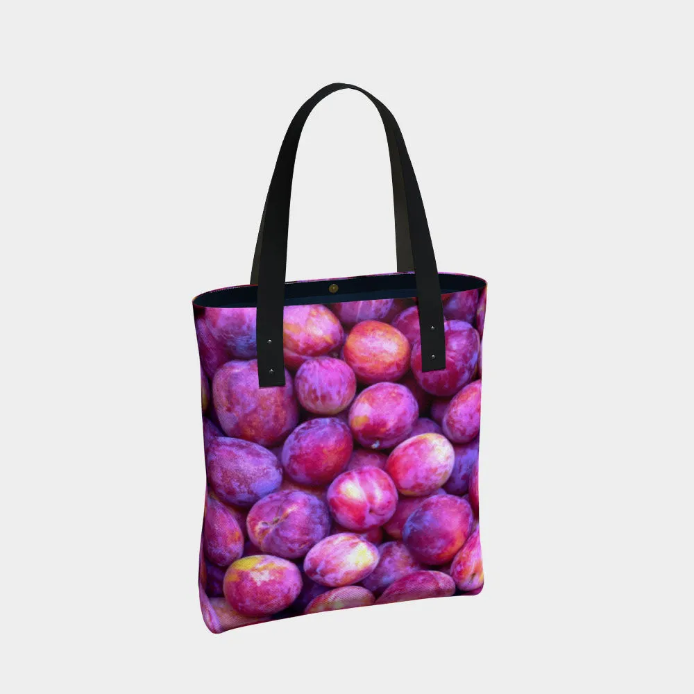 Rustic Plums Luxury Tote