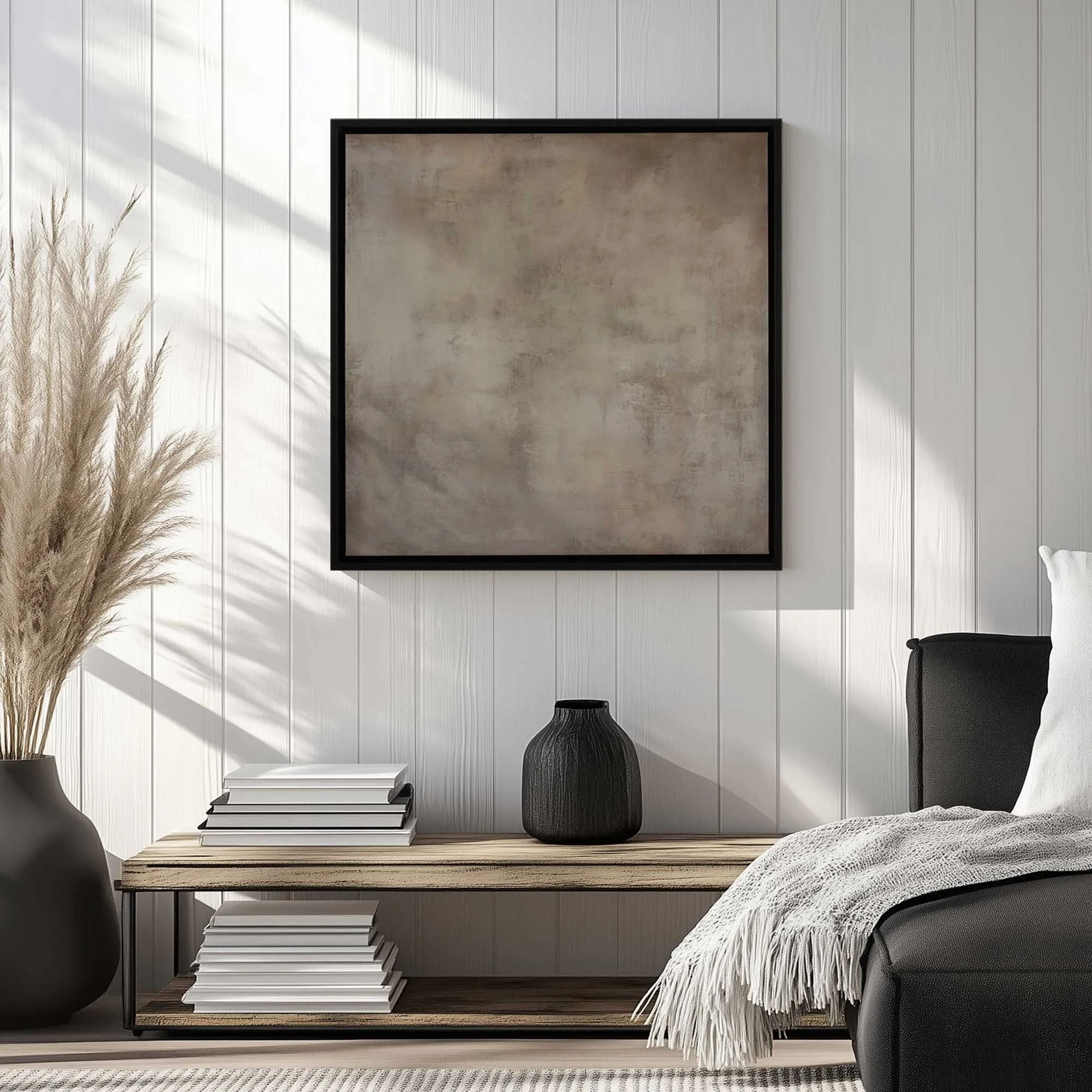 Rustic Reverie Layers Print on Canvas