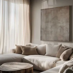 Rustic Reverie Layers Print on Canvas