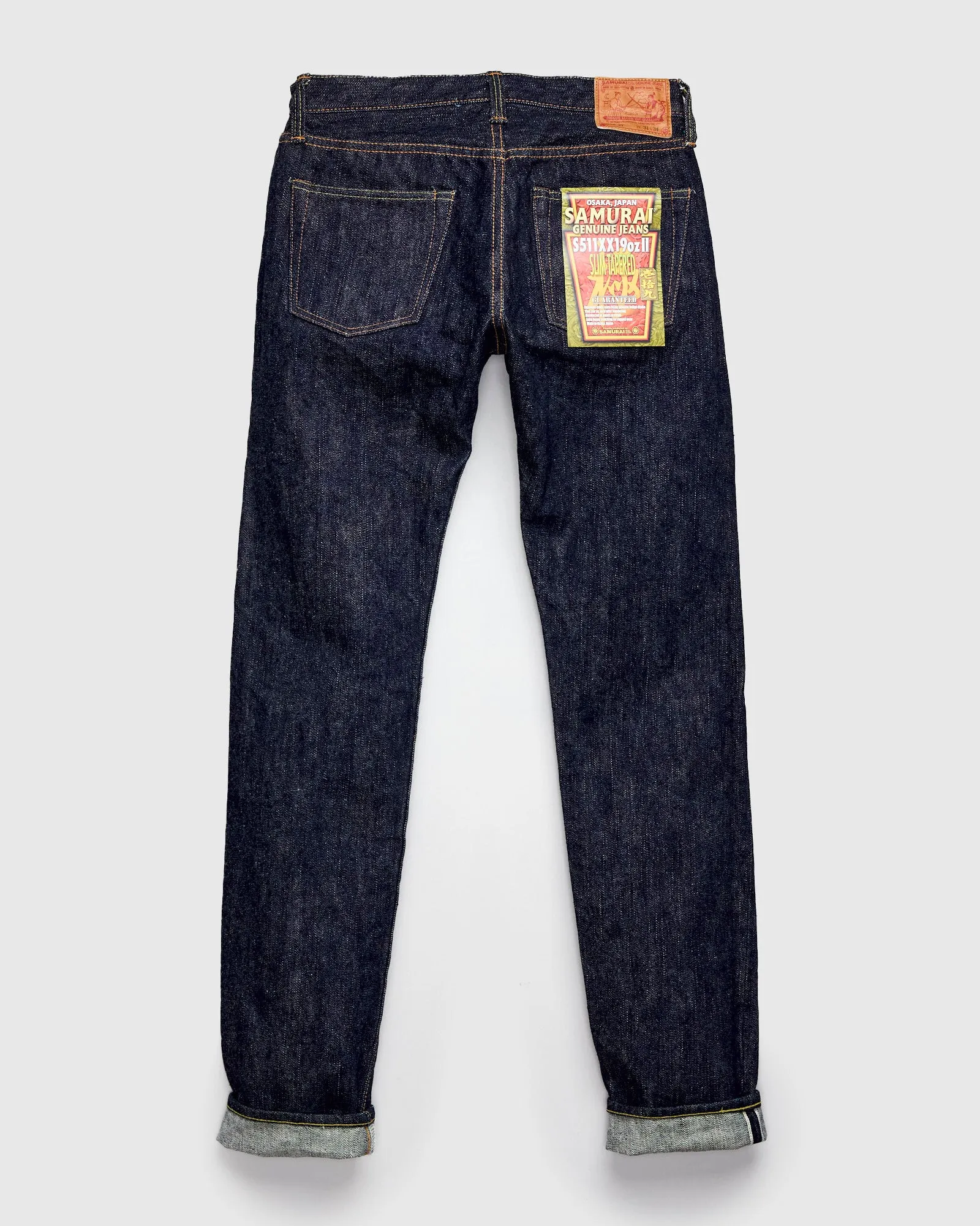 S511XX19ozII "Kiwami II" 19oz Selvedge Denim - Slim Tapered Fit