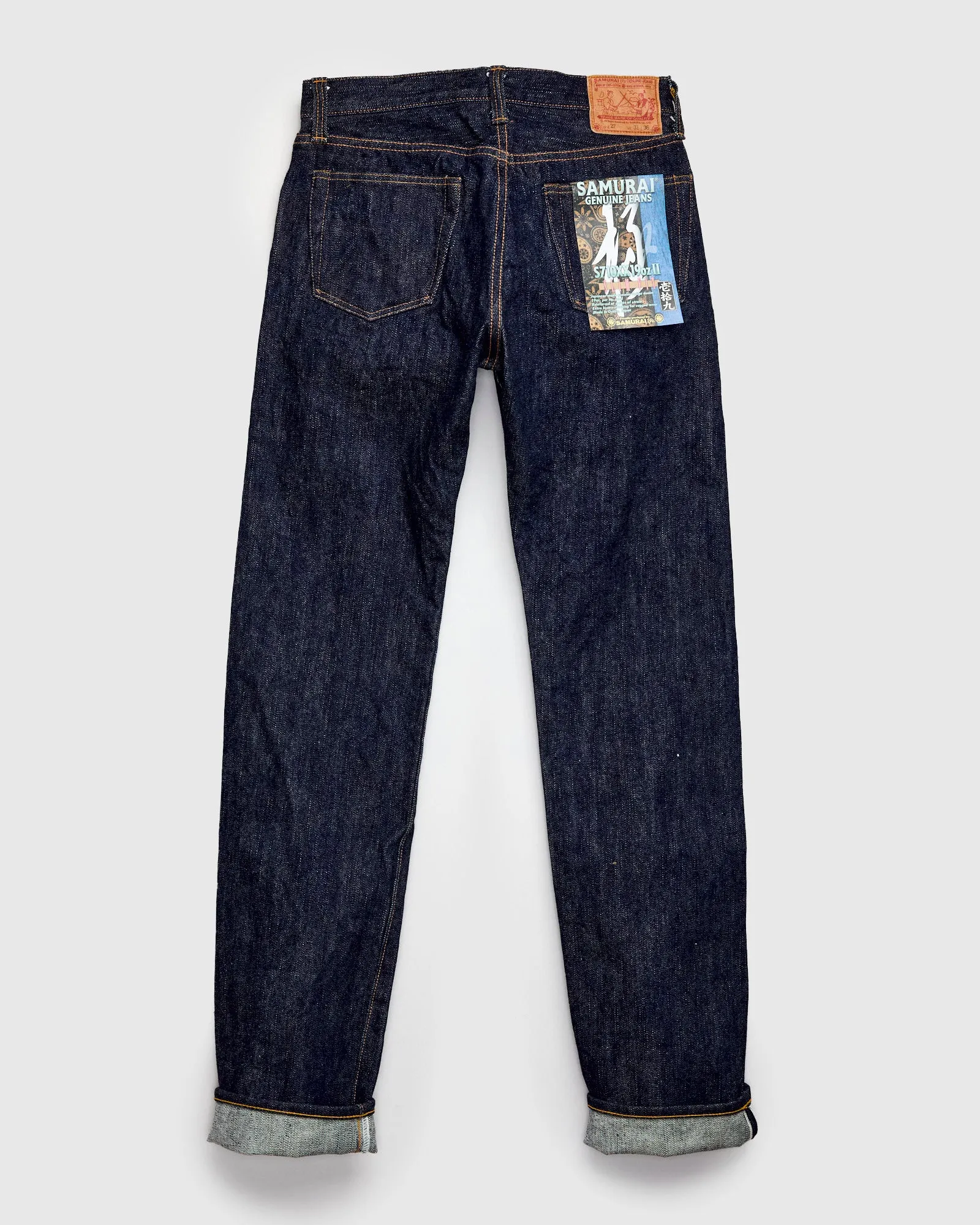 S710XX19oz-II "Kiwami" 19oz Selvedge Denim - Slim Straight Fit