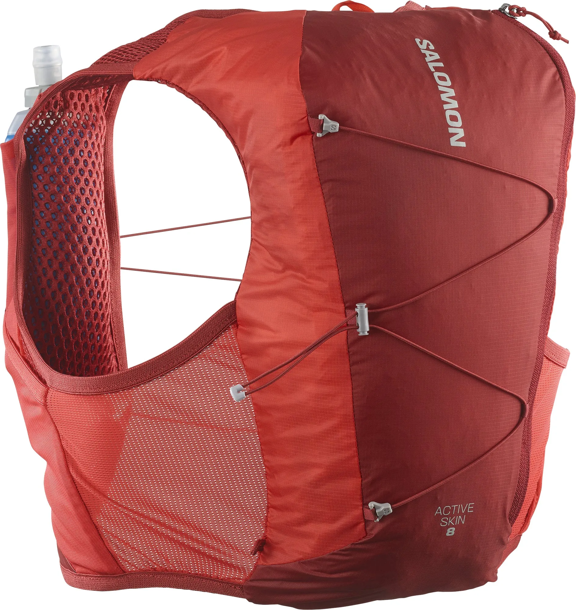 Salomon Active Skin 8 Set Running Backpack - Red
