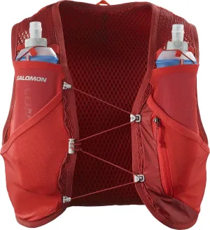Salomon Active Skin 8 Set Running Backpack - Red