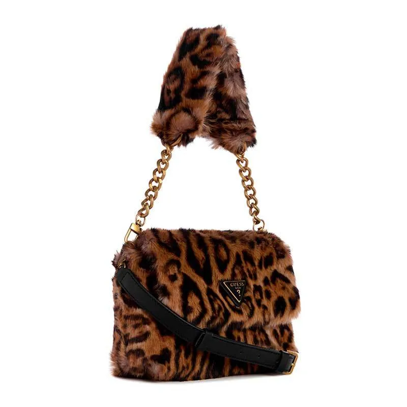 SAMIA FLAP SHOULDER BAG - TAS GUESS ORIGINAL WANITA