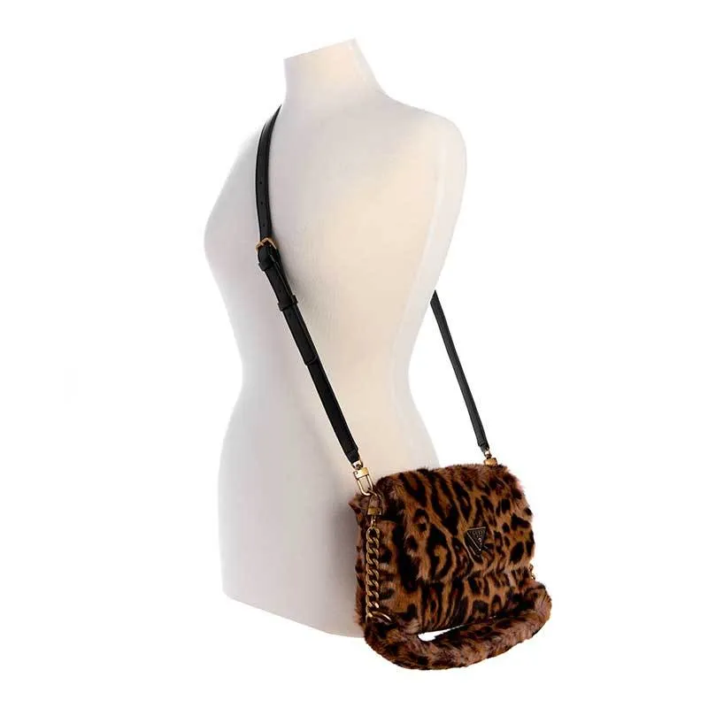 SAMIA FLAP SHOULDER BAG - TAS GUESS ORIGINAL WANITA
