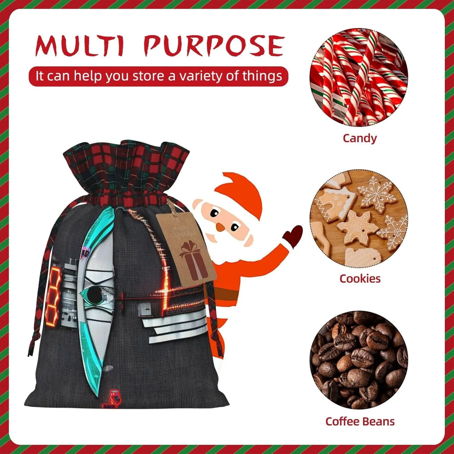 SamLng Darts arrows Christmas Gift Bag - Holiday Drawstring Party Favor, Goody Wrapping, Perfect for Birthdays, Anniversaries