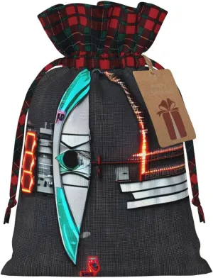 SamLng Darts arrows Christmas Gift Bag - Holiday Drawstring Party Favor, Goody Wrapping, Perfect for Birthdays, Anniversaries