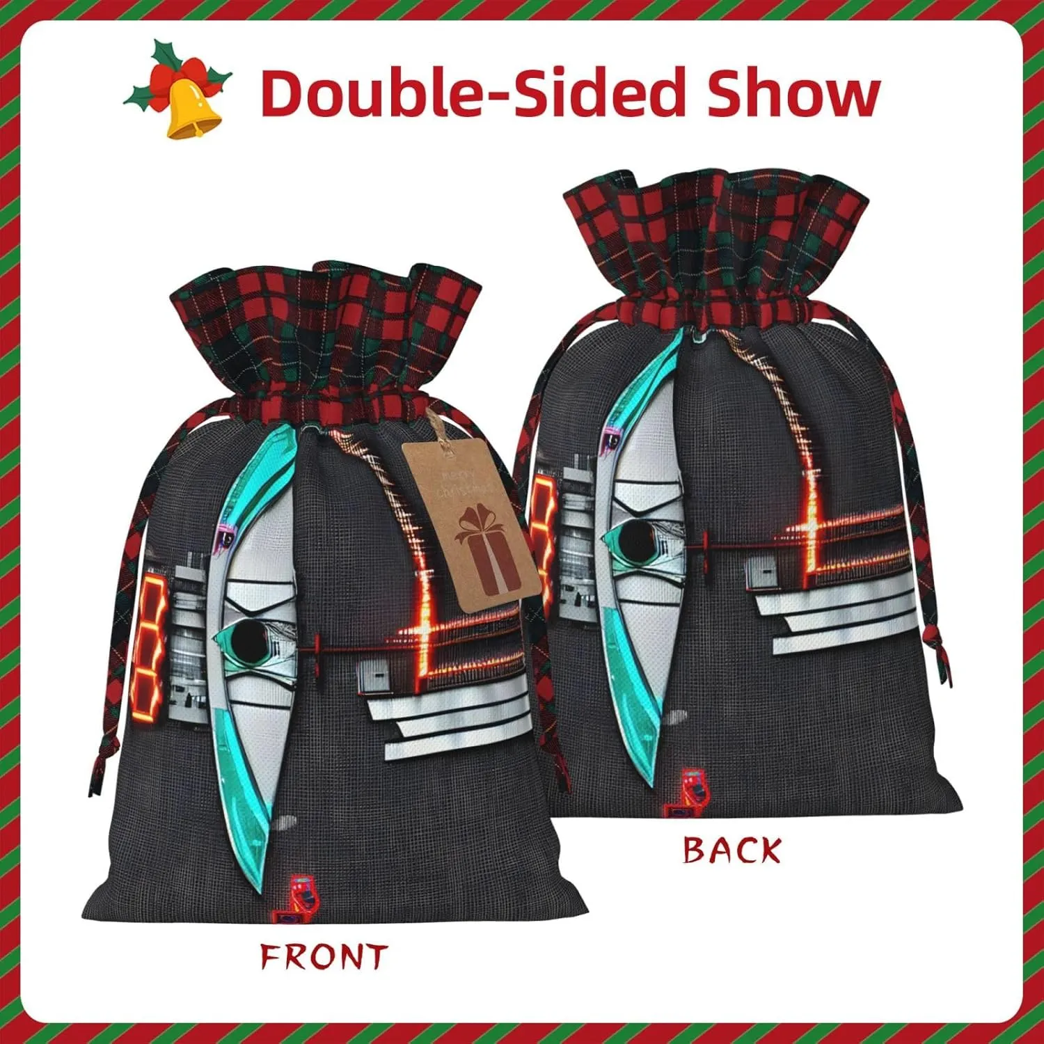 SamLng Darts arrows Christmas Gift Bag - Holiday Drawstring Party Favor, Goody Wrapping, Perfect for Birthdays, Anniversaries