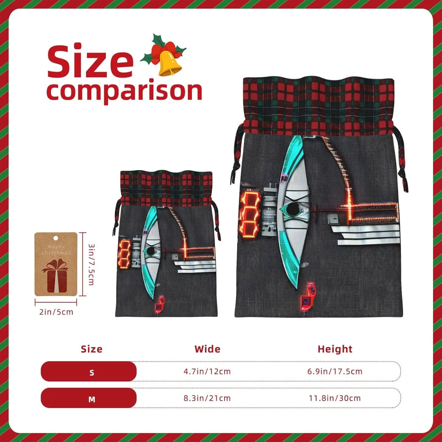 SamLng Darts arrows Christmas Gift Bag - Holiday Drawstring Party Favor, Goody Wrapping, Perfect for Birthdays, Anniversaries