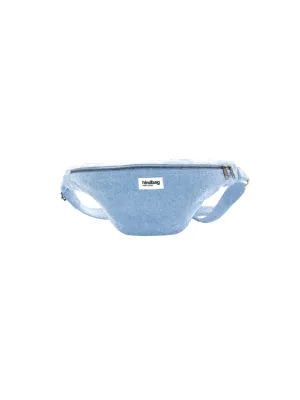 Sasha pouch bag Denim blue | Hindbag