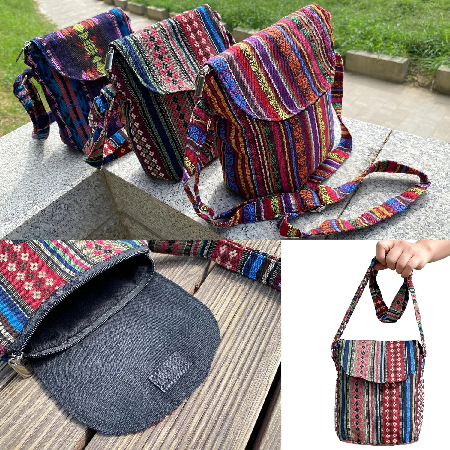 Satchel Saddle Pocket Swing pack Bag Collection Messenger Shoulder Bag Travel Purse Wallet