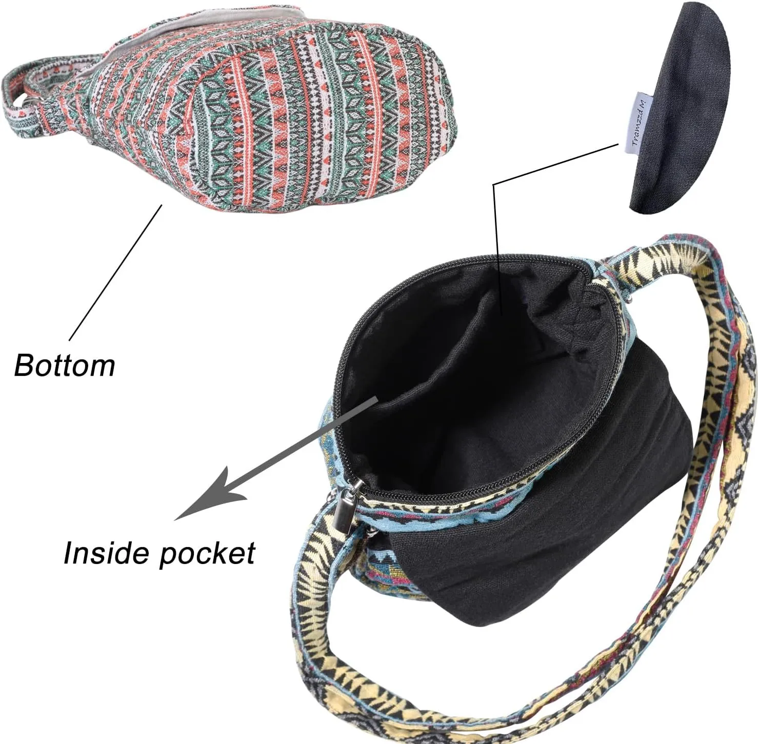 Satchel Saddle Pocket Swing pack Bag Collection Messenger Shoulder Bag Travel Purse Wallet