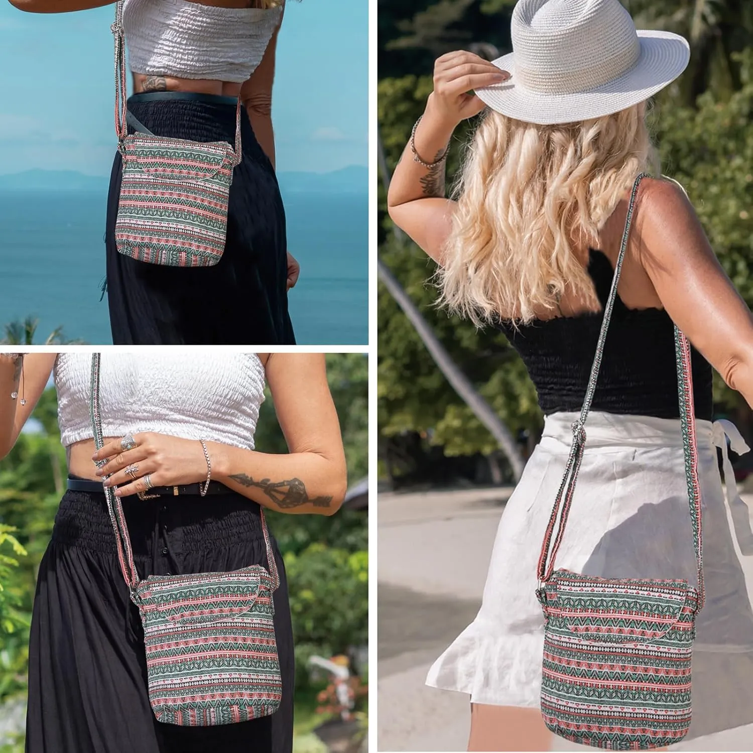 Satchel Saddle Pocket Swing pack Bag Collection Messenger Shoulder Bag Travel Purse Wallet