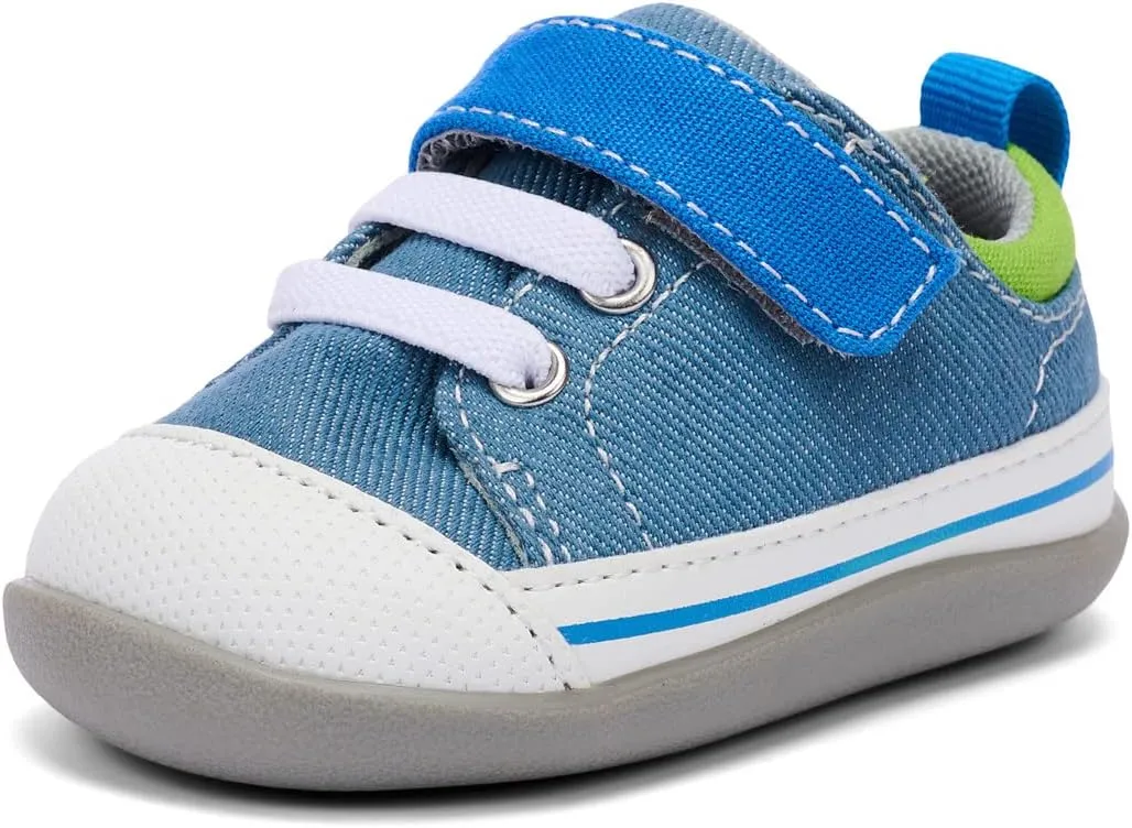 See Kai Run Stevie II INF Light Blue Denim 3.5