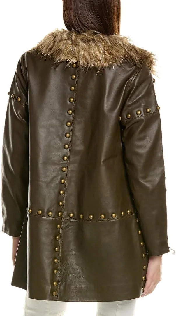 Serpentine Leather Jacket