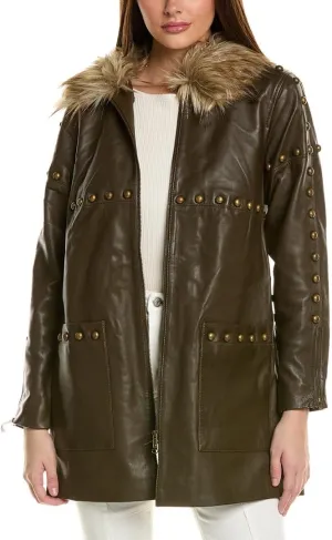 Serpentine Leather Jacket