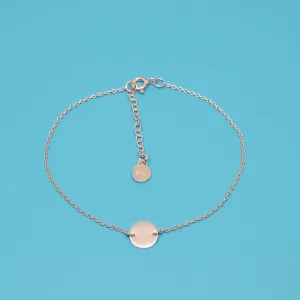Shiny Disc Bracelet
