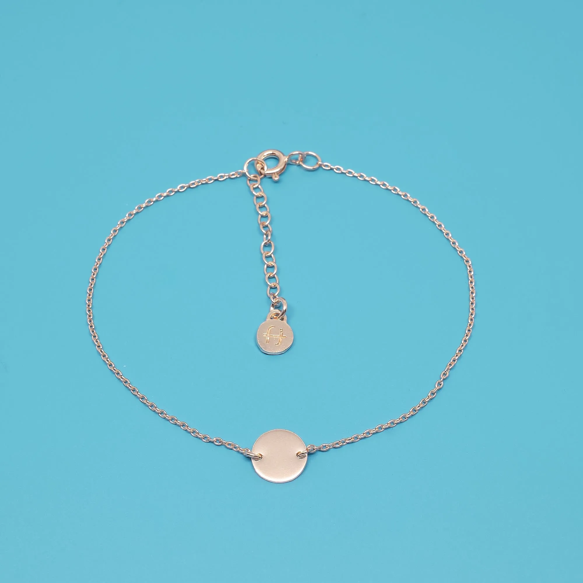 Shiny Disc Bracelet