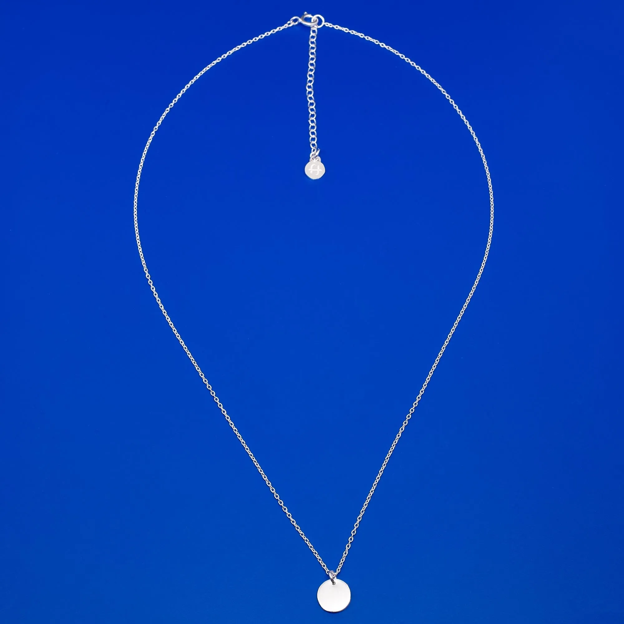 Shiny Disc Necklace